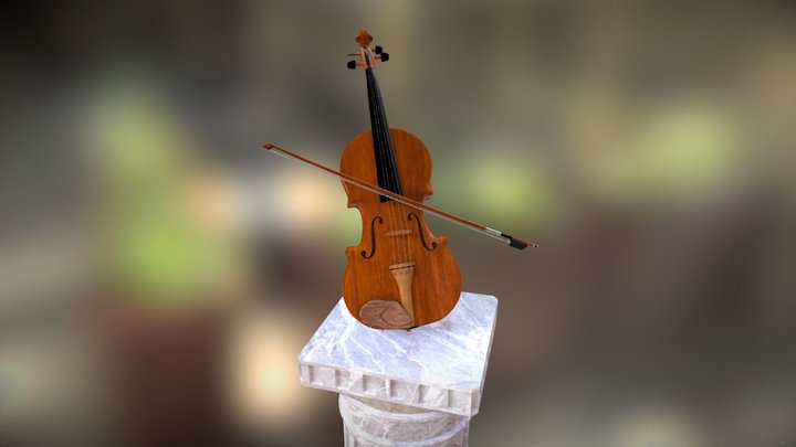 Viola 3D Model