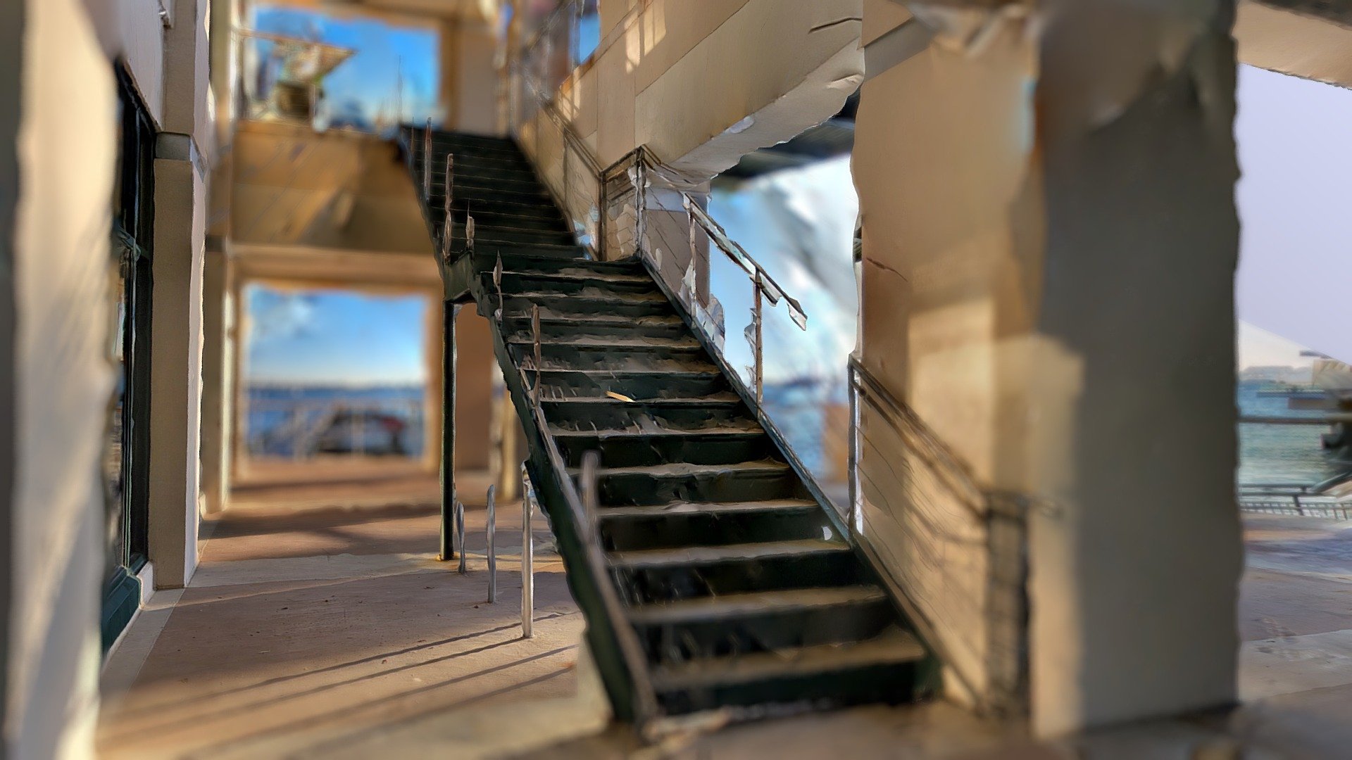 Staircase at Harbor Walk