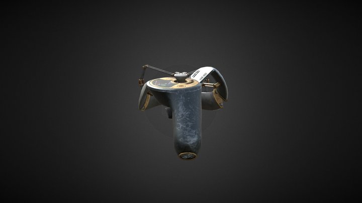 Custom Oculus Touch Controller 3D Model