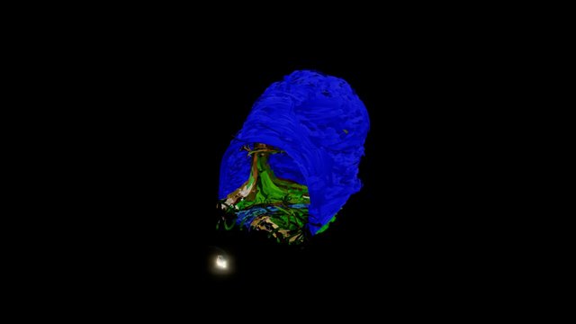 Mystic landscape 3D Model