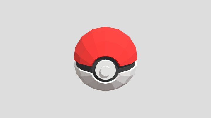 Pokeball - LowPoly