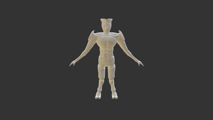 Character 3: Volcan (Alien) 3D Model