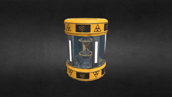 Nuclear Core 3D Model