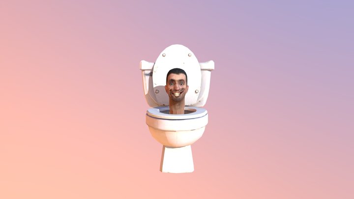 Average Skibidi Toilet 3D Model