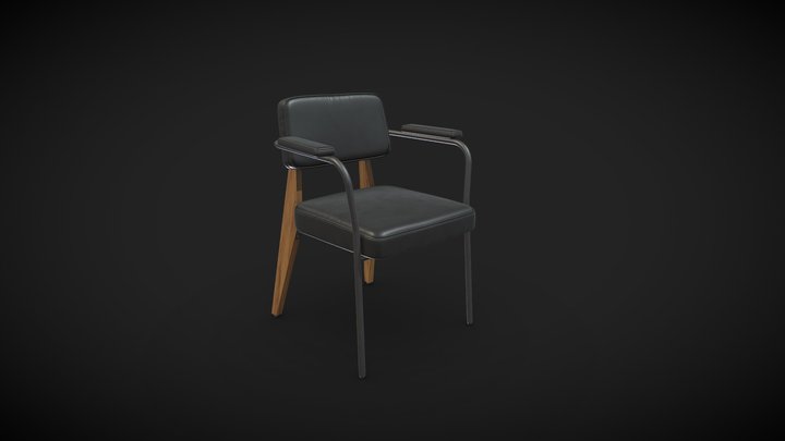 FITZROY CHAIR 3D Model