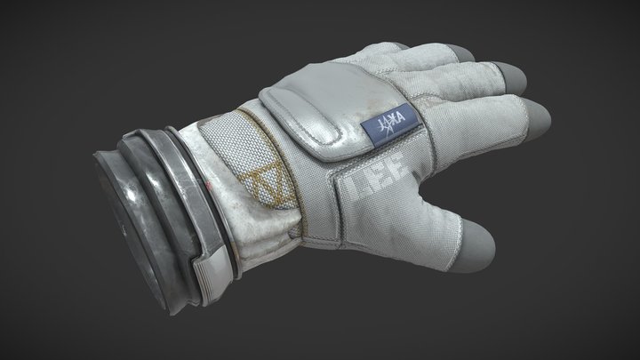 Astronaut Glove - JAXA - Concept 3D Model