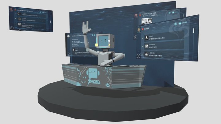 ROBO_head 3D Model
