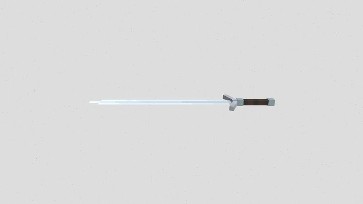 Iron Sword 3D Model