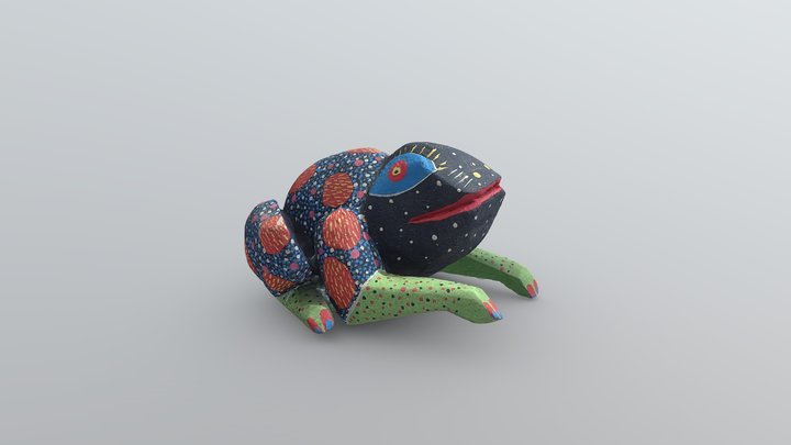 Gloria, RealityCapture Toy Frog  #RCToyChallenge 3D Model