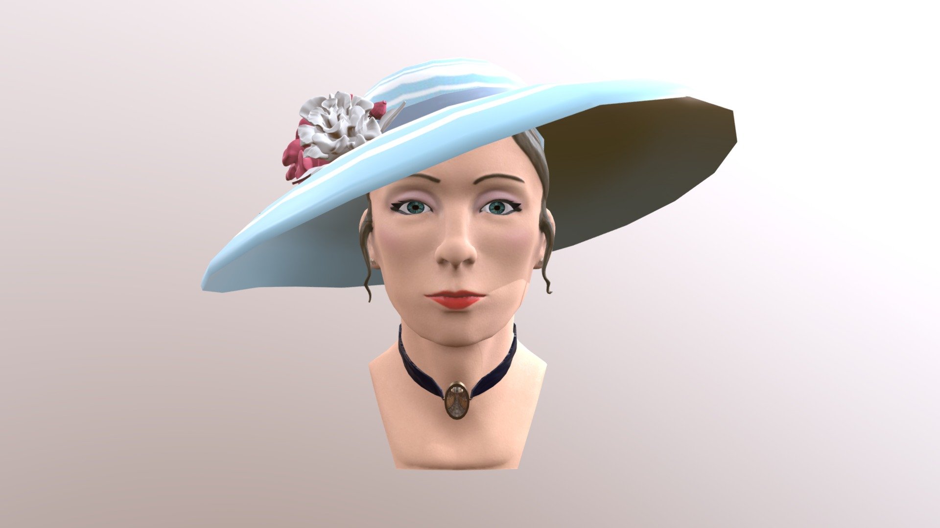 Amelia the Southern Belle - 3D model by mkammeyer [420daf0] - Sketchfab