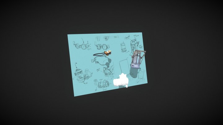 Pre-Doom Unfinished Adventure Kit 3D Model