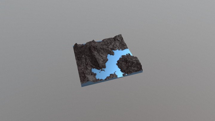 Река 3D Model
