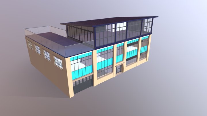 Micro brewery 3D Model