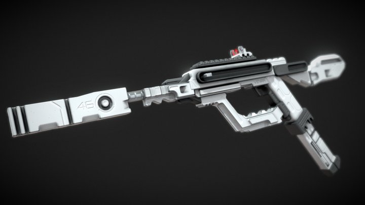 Sci-fi Gun(Venra-46) 3D Model