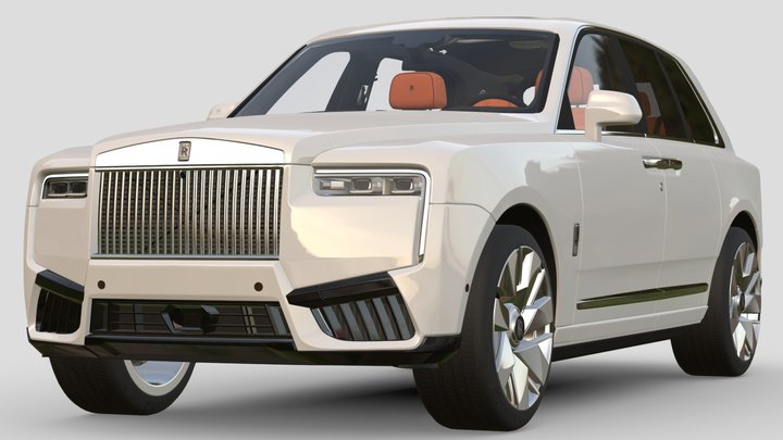Rolls Royce Cullinan 2025 3D Model