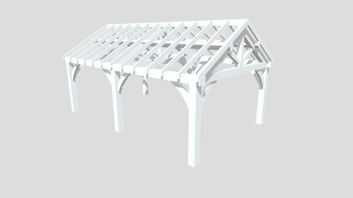 Everton Pergola 3D Model