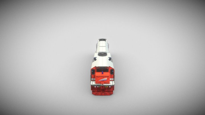 CC 205 Indonesian Coal Train – Modelo 3D gratuito STL