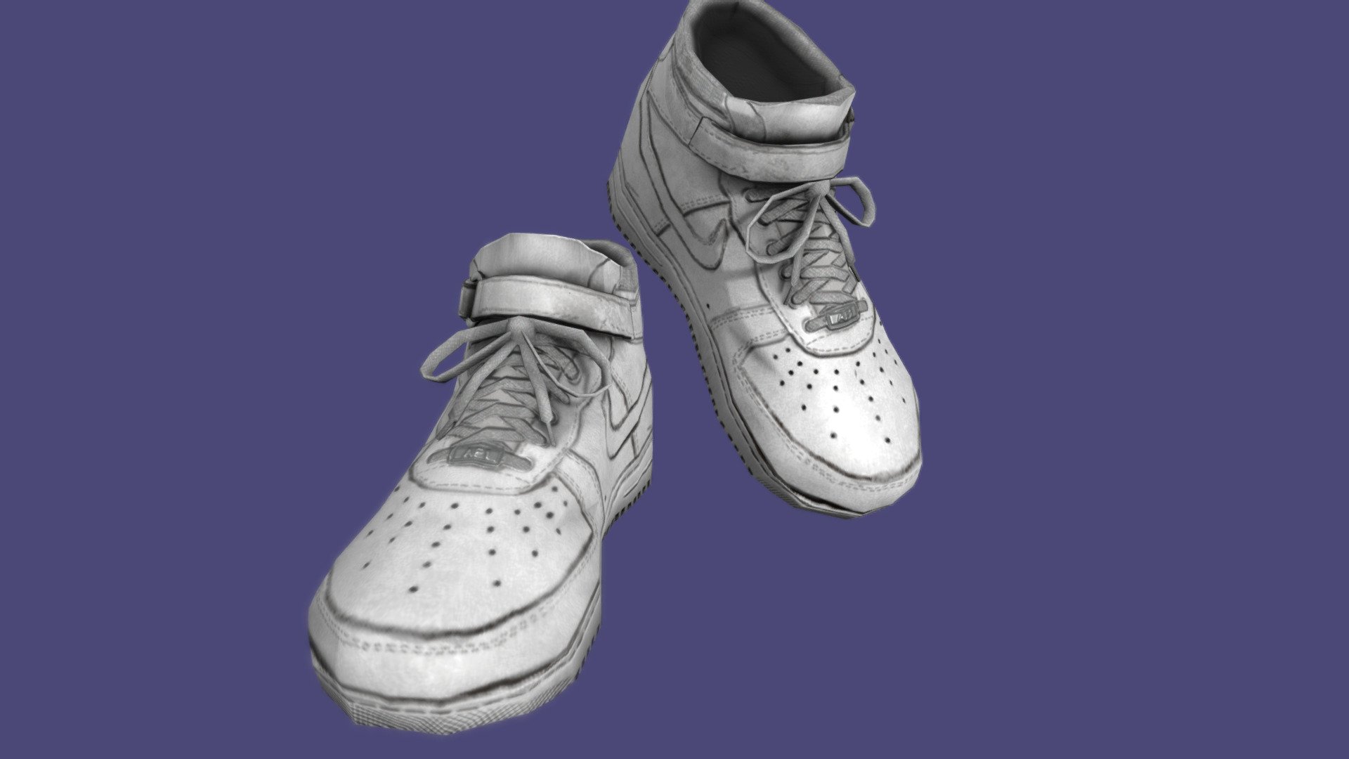 air force 1 zbrush