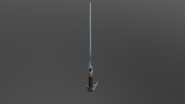 Tafilowski - Ice Rapier 3D Model