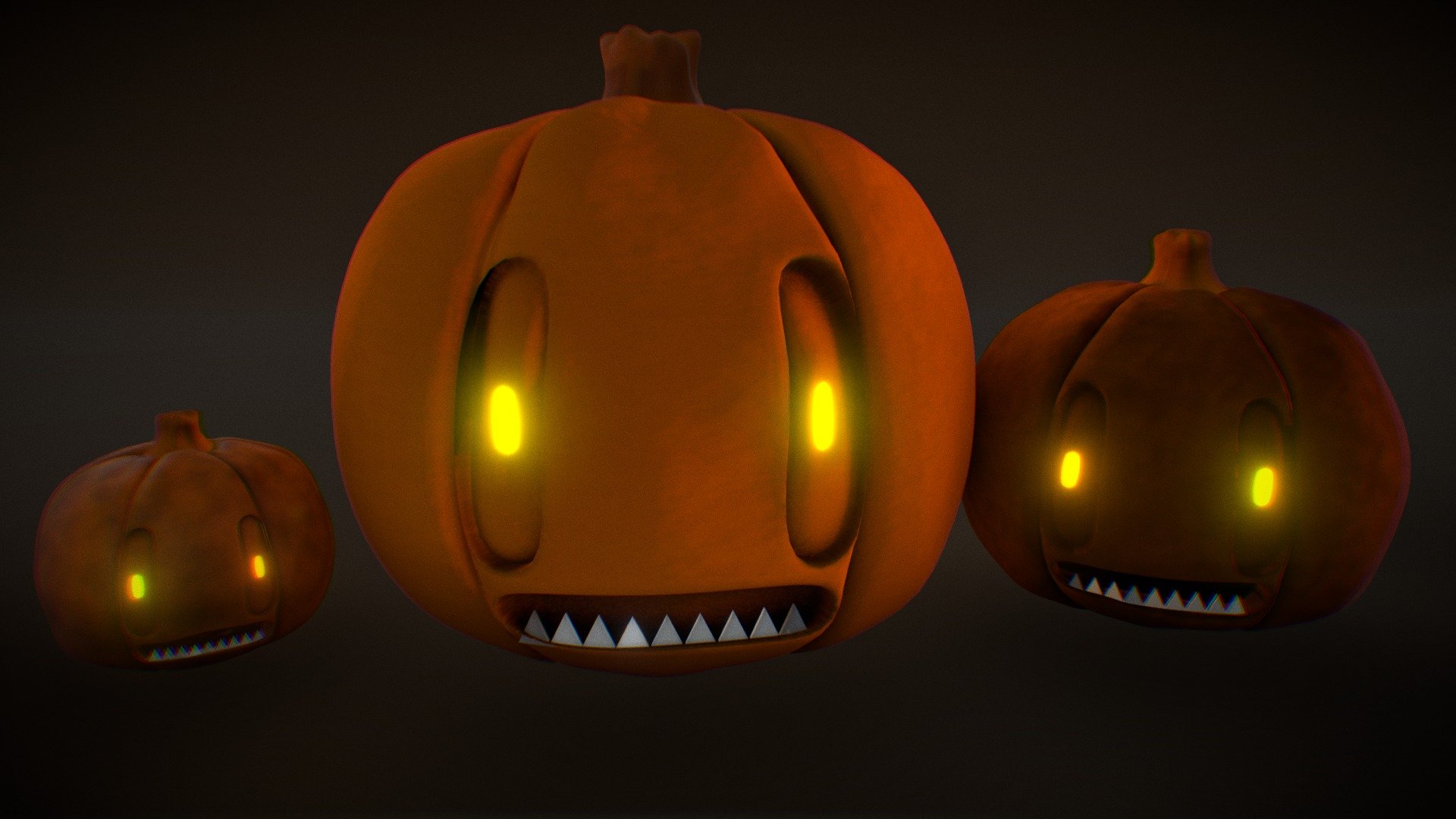 Halloween Pumpkin - Download Free 3D Model By Hessamghani ...