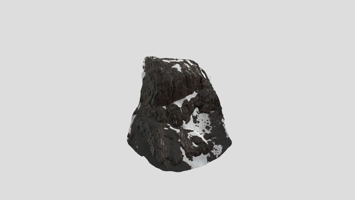 Mountain Rock Outcrop Photoscan – Modelo 3D gratuito STL