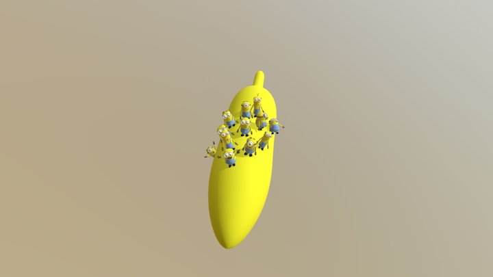 Banana!! 3D Model