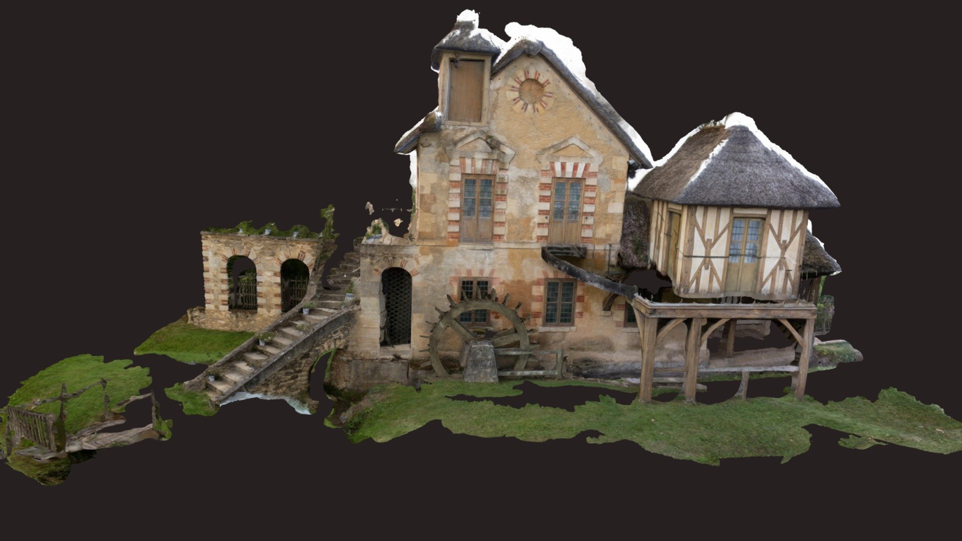 VERSALLES - MOLINO DE LA ALDEA DE LA REINA