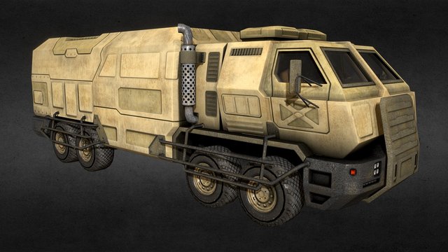 Military vehicle 3D Model