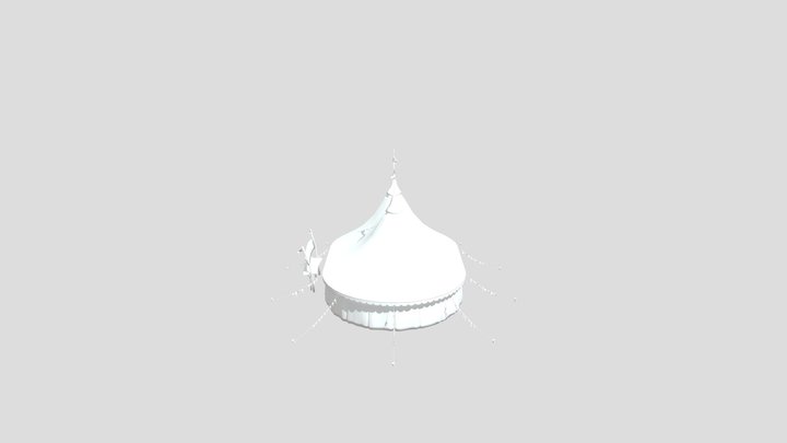 Circus Tent 3D Model