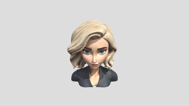 Mystique Gaze 3D Model