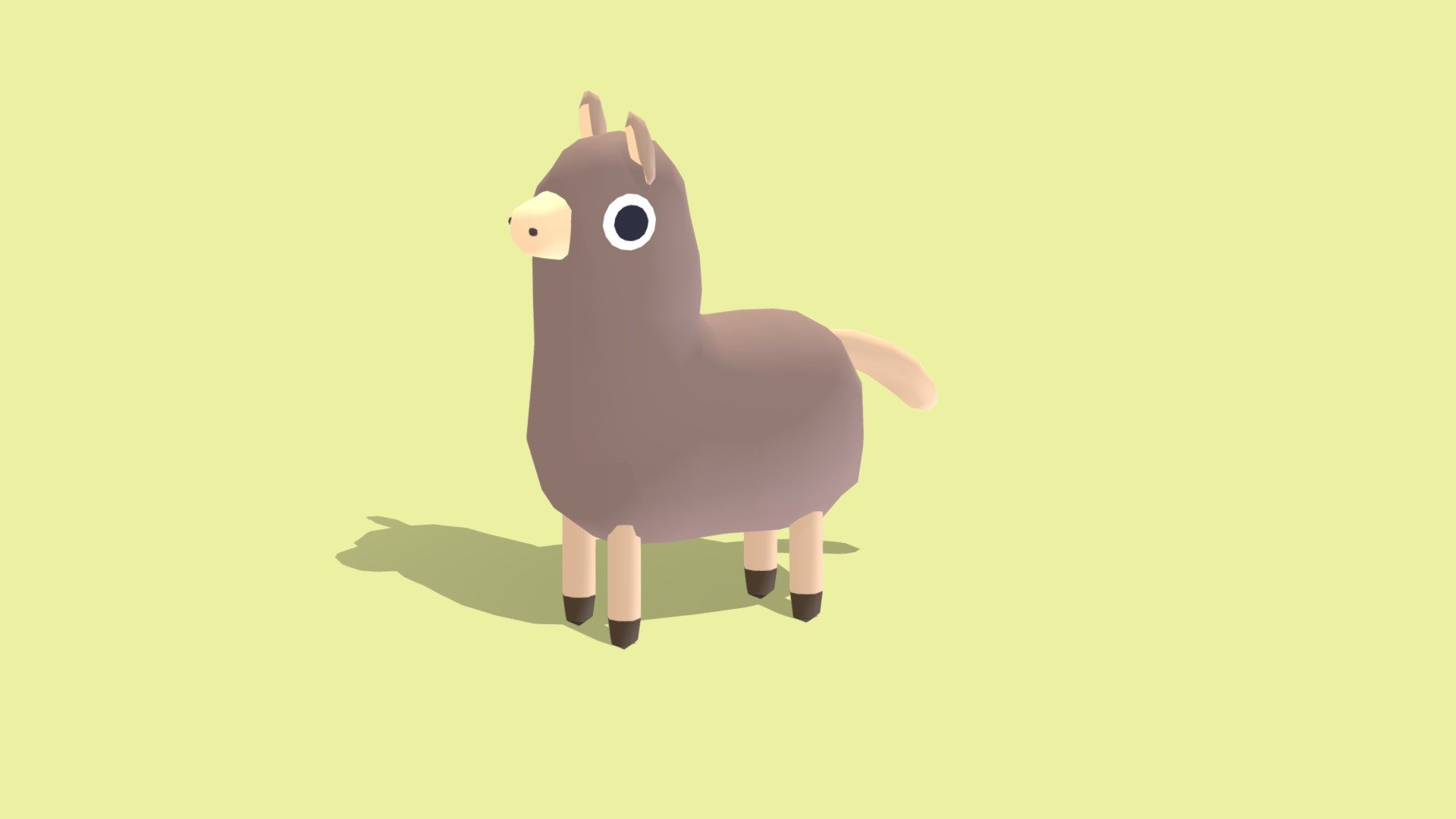 Alpaca - Quirky Series — Sketchfab embed 3D viewer