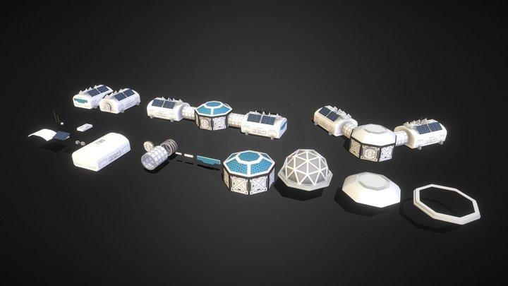 TerraGenesis: Landfall - Bunkhouse 3D Model