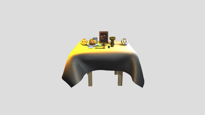 Altar Sketch 3D Model