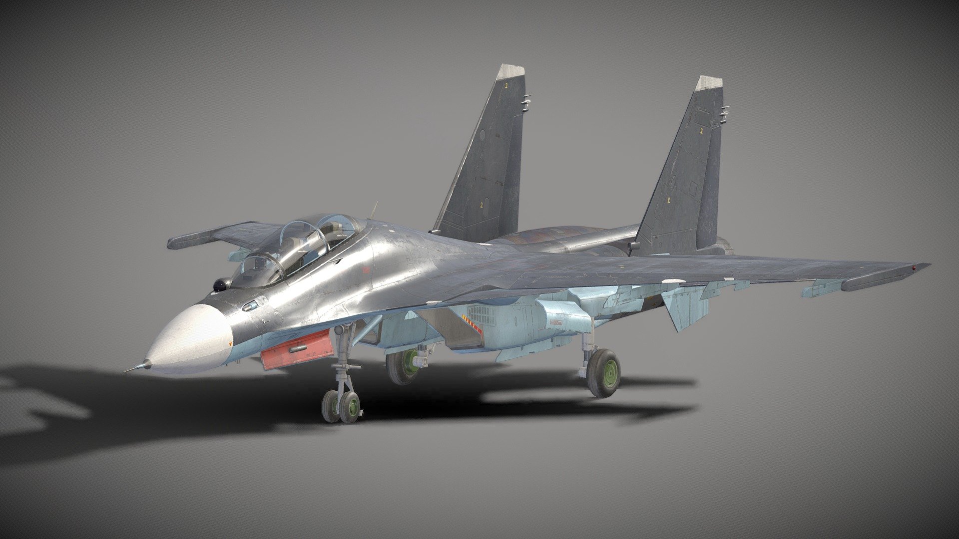 [PBR] Sukhoi Su-30 - 3D Model By Immersive3D (@Immersive3A) [421bd56 ...