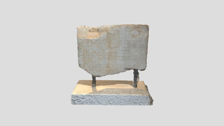 Stone-tablet 3D Model