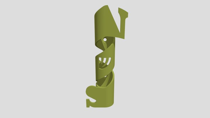 Neta Seamus Mezuzah 3D Model