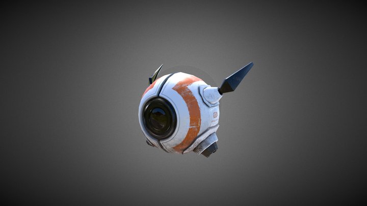 Camera drone updated 3D Model