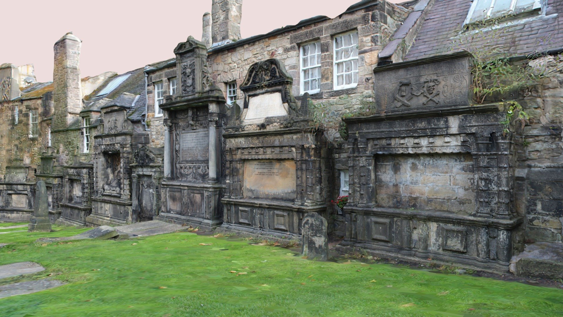 Scotland: Edinburgh, Greyfriar's Kirkyard (east)