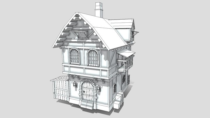 Help creating a out-line 3d vector drawing from a raster image of a building  : r/AdobeIllustrator