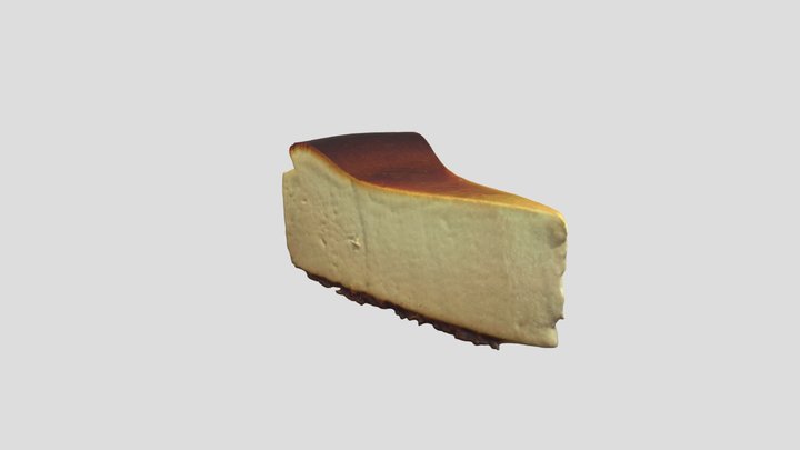 cheesecake 3D Model