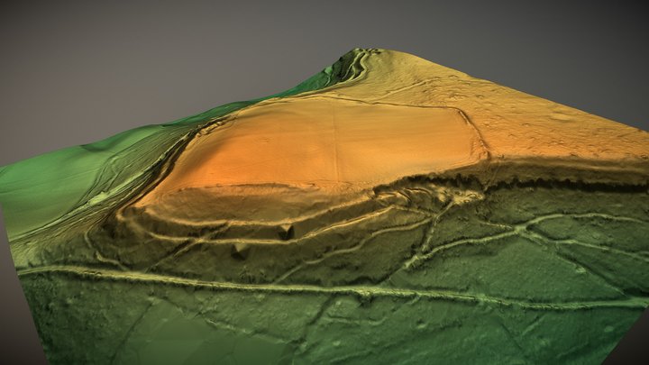 Chase Wood Camp, Herefordshire (UK) – Free 3D Model STL