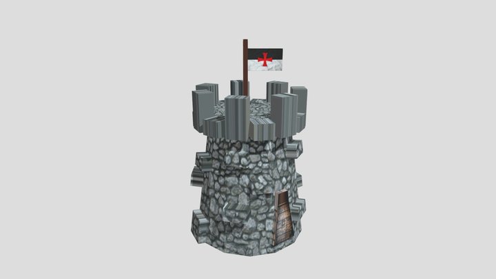 castle texture 3D Model