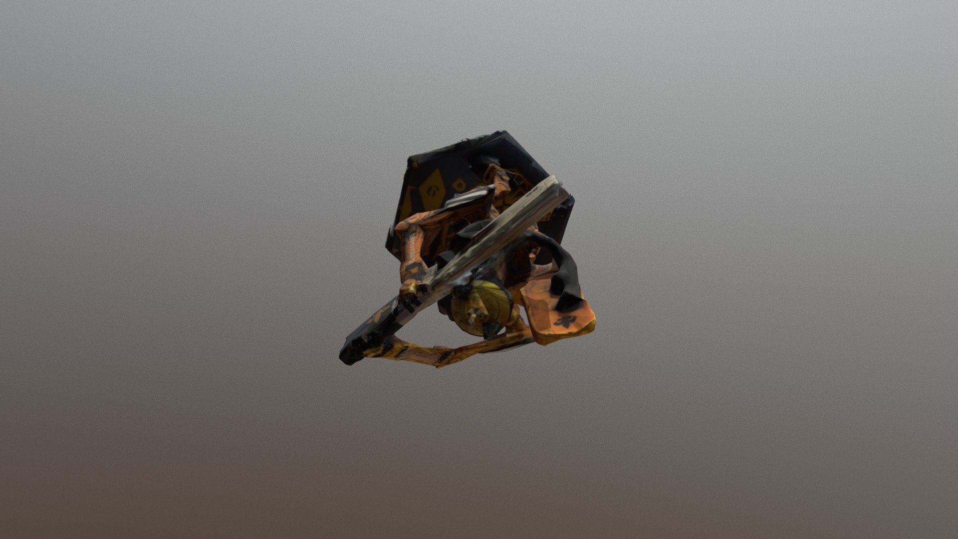 Diamond Decimated to 50k Photogrammetry Scan