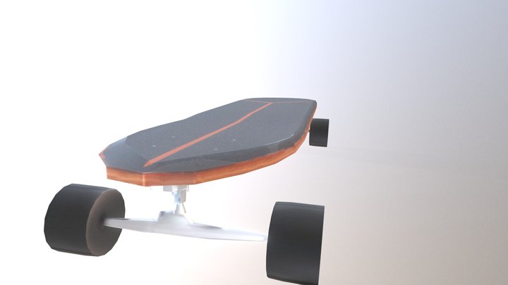 Skateboard 3D Model