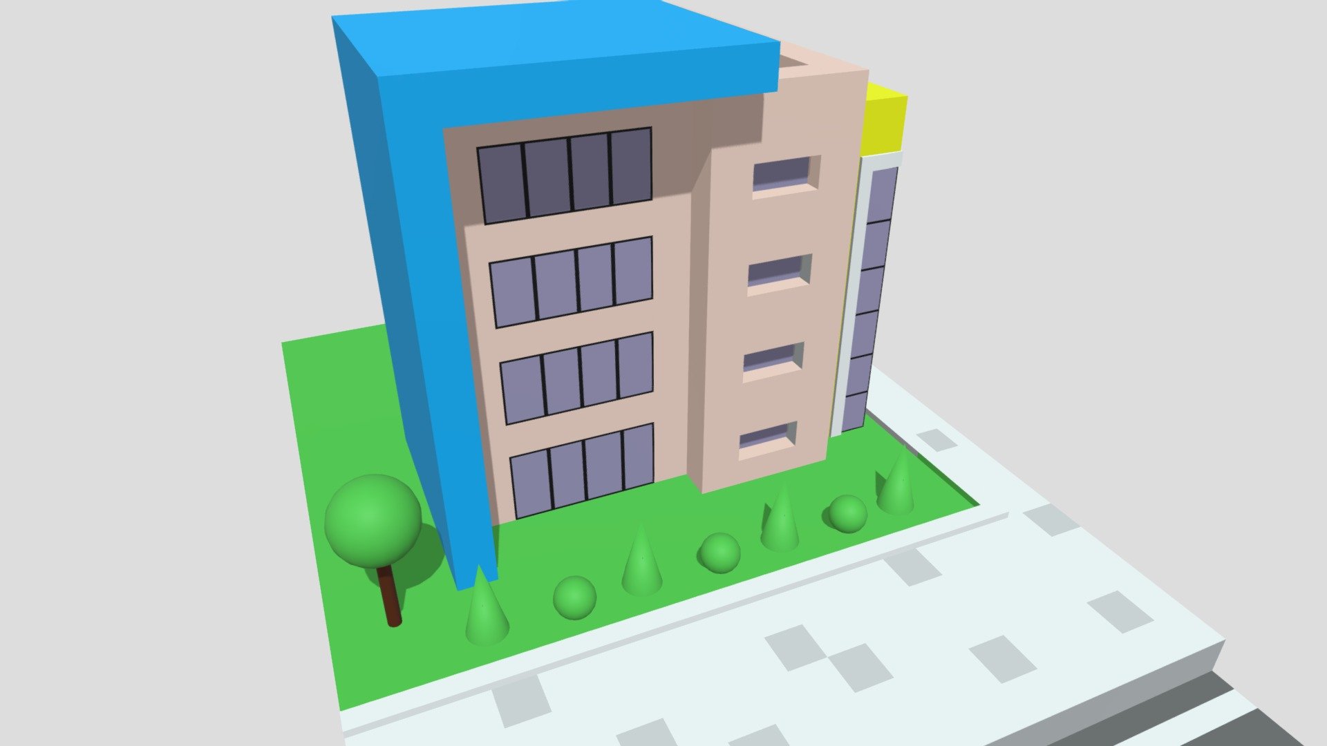 Prédio - 3D model by LP0001 [4220eec] - Sketchfab