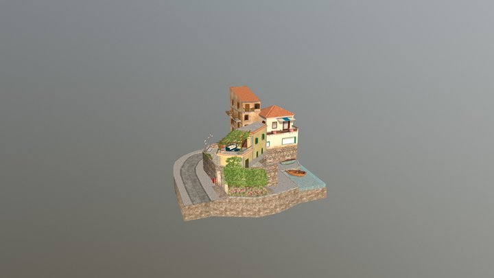 Cityscene 3D Model