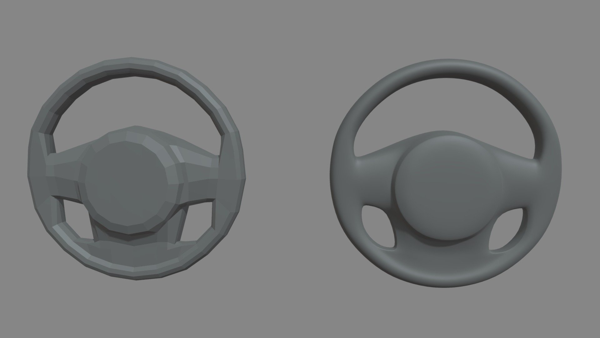 Steering Wheel Car Custom Buy Royalty Free 3D model by ViperJr3D