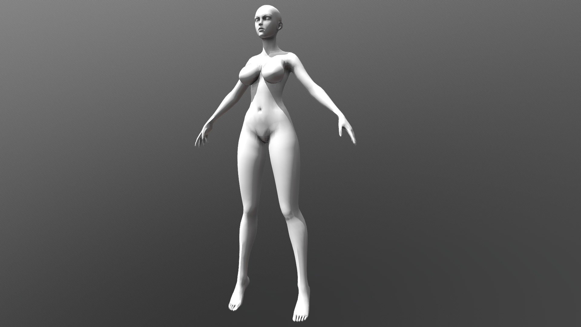 Stylized Heroic Female Large Breasts - Buy Royalty Free 3D model by Rodesqa  [422221a] - Sketchfab Store