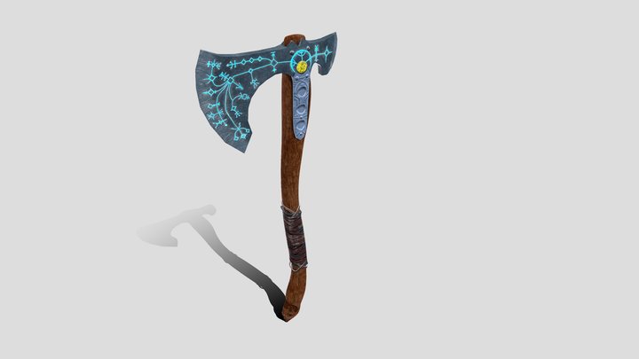 Leviathan axe 3D Model