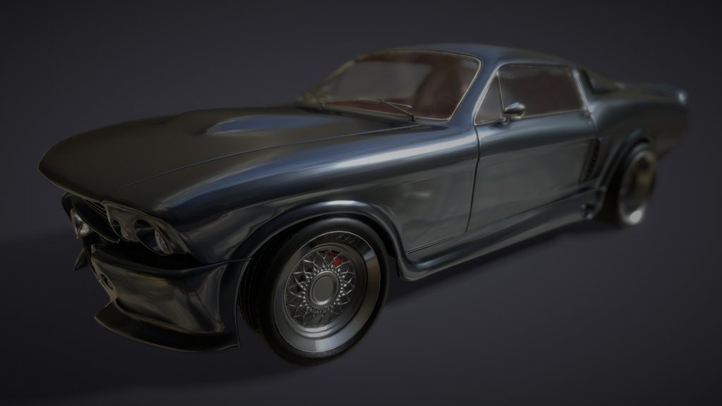 '67 Mustang (High poly)